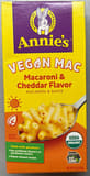 Annie's VEGAN MAC Macaroni & Cheddar Flavor Macaroni & Sauce