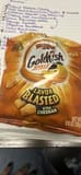 Pepperidge Farm Goldfish Flavor Blasted Xtra Cheddar