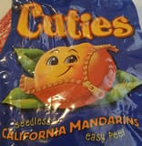 Cuties - Seedless California Mandrins - Easy Peel