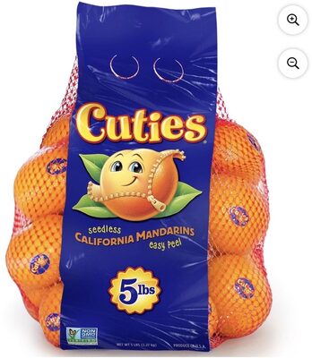 Cuties Seedless Clementine Mandarins