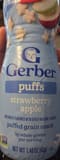 Gerber Puffs Strawberry Apple Grain Snack