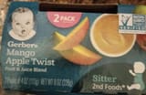 Gerber Mango Apple Twist Fruit & Juice Blend (Sitter)