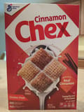 General Mills Chex Cinnamon gluten free