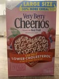 General Mills Very Berry Cheerios