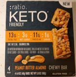 Ratio Peanut butter almond chewy bar