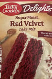 Betty Crocker Marca Exclusiva Super Moist Red Velvet cake mix