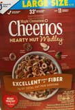 General Mills Maple Cinnamon Cheerios Heart Nut Medley