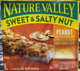 Nature Valley Marca Exclusiva Sweet & Salty Nut Peanut Granola Bars