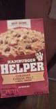 Hamburger Helper Cheddar Cheese Melt Hamburger Helper