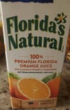Florida's Natural No Pulp 100% Premium Orange Juice From Concentrate With Calcium & Vitamin D Pasteurized