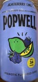 Popwell Blackberry Lime Prebiotic Soda