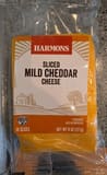 Harmons Sliced Mild Cheddar Cheese