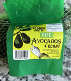 Trader Joe's Ripe Avocados 4 Count