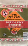 Trader Jose's Bean & Rice Burrito