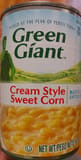 B&G Foods North America Inc. Green Giant Cream Style Sweet Corn