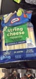 Kraft string cheese Mozzarella
