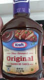 Kraft Original Barbecue Sauce