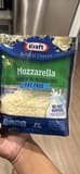 Kraft Mozzarella Shredded Fat Free Mozzarella Cheese