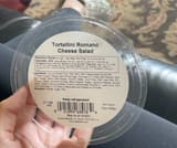Zina's Salads Inc. Tortellini Romano Cheese Salad