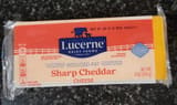 Lucerne Sharp Cheddar Reduced Fat Cheese
