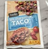Signature Select 30% Less Sodium Taco Seasoning Mix