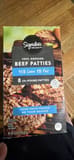 Signature Select 100% Ground Beef Patties
