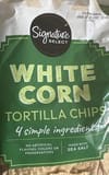Signature Select White corn tortilla chips