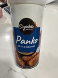 Signature select, panko bread crumbs