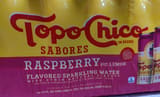 Topo Chico Sabores Raspberry With Lemon Flavored Sparkling Water