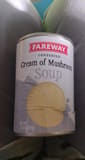 Fareway Cream of mushroom soup