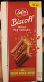 Lotus Biscoff Belgian Milk Chocolate with Biscoff Cookie Butter