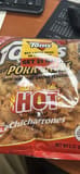Tom's Pork Skins Hot Flavored Chicharrones
