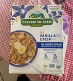 Cascadian Farm No Added Sugar Vanilla Crisp Cereal