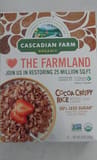 Cascadian Farm Organic Cocoa Crispy Rice Cereal