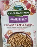 Cascadian Farms Organic Cinnamon apple cereal