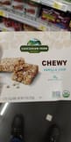 Cascadian Farm Organic Vanilla Chip Chewy Granola Bars