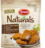 Tyson Chicken breast nuggets, gluten free