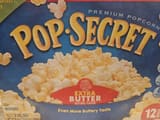 Pop-Secret Microwave popcorn extra butter