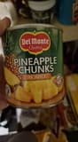 Del Monte Pineapple Chunks in Juice
