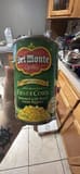 Del Monte Whole kernel sweet fiesta corn seasoned with red & green peppers