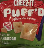 Cheez-It Puff'd white cheddar