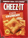 Cheez-It Extra Crunchy Bold Cheddar baked snack crackers