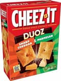 Cheez-It DUOZ Sharp Cheddar & Parmesan baked snack crackers