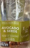 Lewis Bake Shop Avocado & Seeds Bread