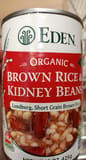 Eden Brown Rice & Kidney Beans, Organic