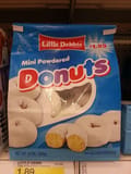 Little Debbie Mini Powdered Donuts