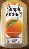 Simply Orange 100% Orange Juice