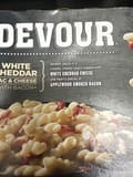 Devour White Cheddar Mac & Cheese with Bacon