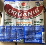 Applegate Organics The Great Organic Uncured Beef Hot Dog