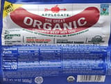 Applegate The great organic uncured beef hot dog